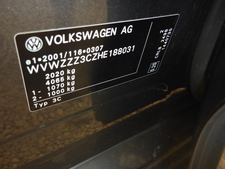 Photo 18 VIN: WVWZZZ3CZHE188031 - VOLKSWAGEN PASSAT 