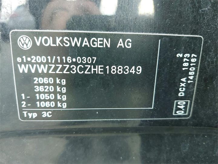 Photo 8 VIN: WVWZZZ3CZHE188349 - VOLKSWAGEN PASSAT 