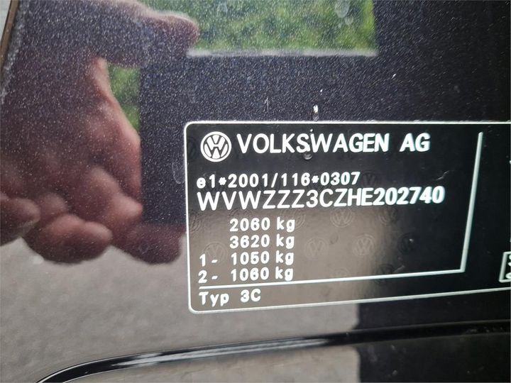 Photo 4 VIN: WVWZZZ3CZHE202740 - VOLKSWAGEN PASSAT 