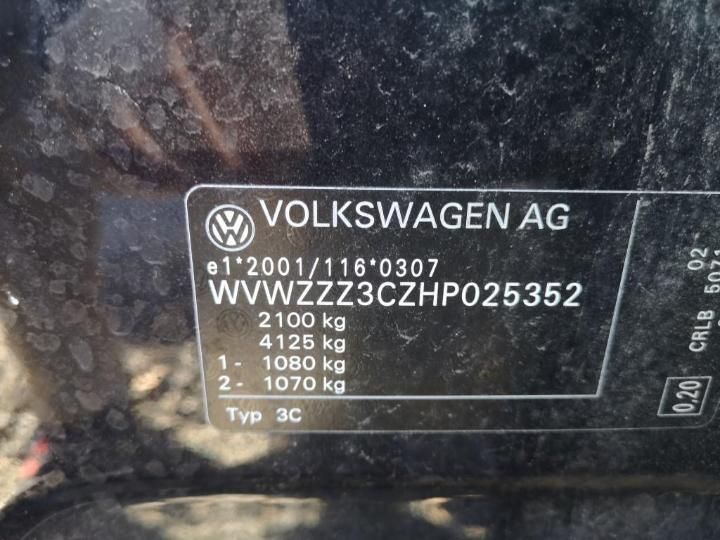 Photo 28 VIN: WVWZZZ3CZHP025352 - VOLKSWAGEN PASSAT 