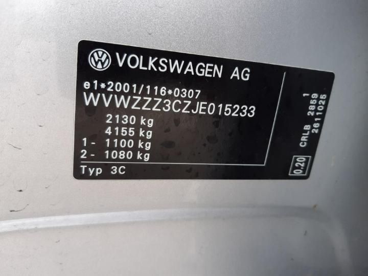 Photo 21 VIN: WVWZZZ3CZJE015233 - VOLKSWAGEN PASSAT 