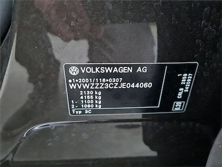 Photo 11 VIN: WVWZZZ3CZJE044060 - VOLKSWAGEN PASSAT 