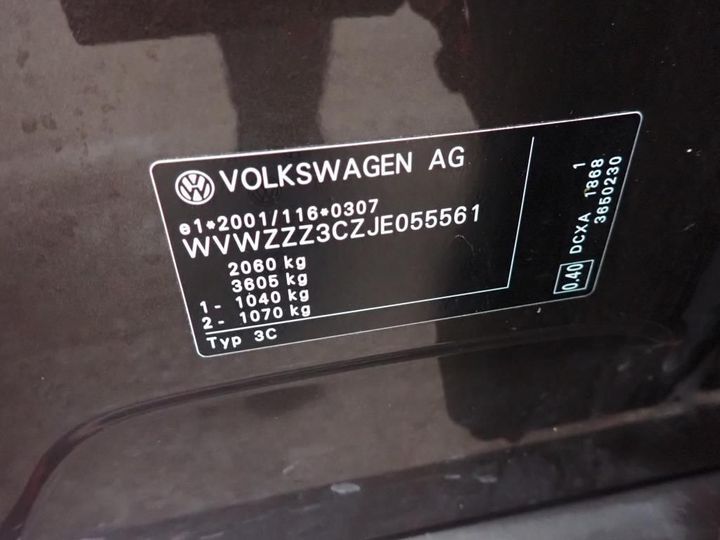 Photo 20 VIN: WVWZZZ3CZJE055561 - VOLKSWAGEN PASSAT 