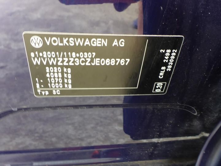 Photo 11 VIN: WVWZZZ3CZJE068767 - VOLKSWAGEN PASSAT 