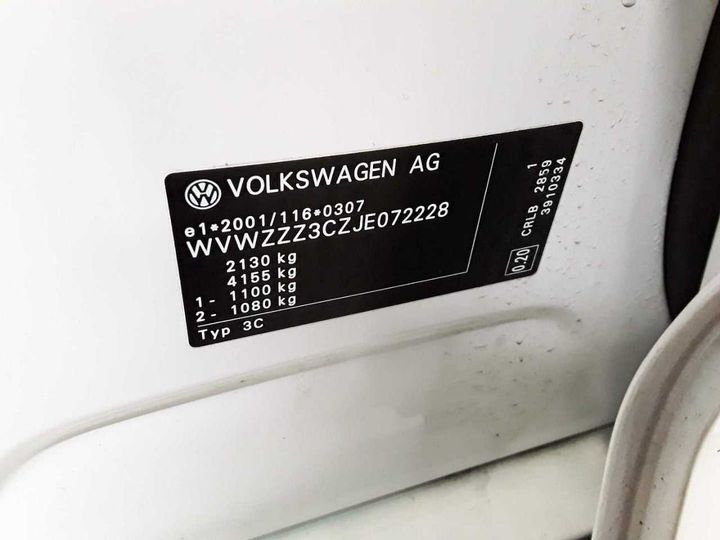 Photo 12 VIN: WVWZZZ3CZJE072228 - VOLKSWAGEN PASSAT 