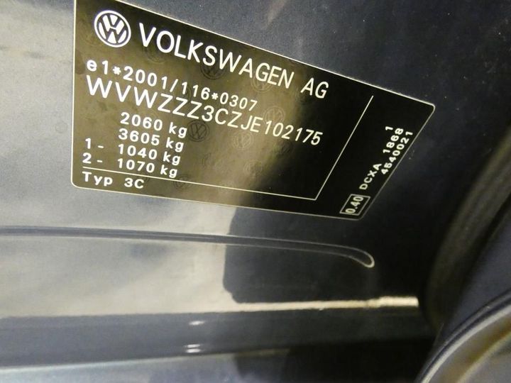 Photo 4 VIN: WVWZZZ3CZJE102175 - VOLKSWAGEN PASSAT 