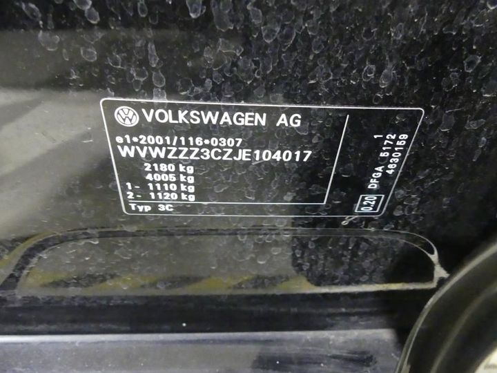 Photo 8 VIN: WVWZZZ3CZJE104017 - VOLKSWAGEN PASSAT 