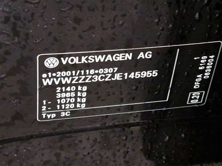 Photo 35 VIN: WVWZZZ3CZJE145955 - VOLKSWAGEN PASSAT 