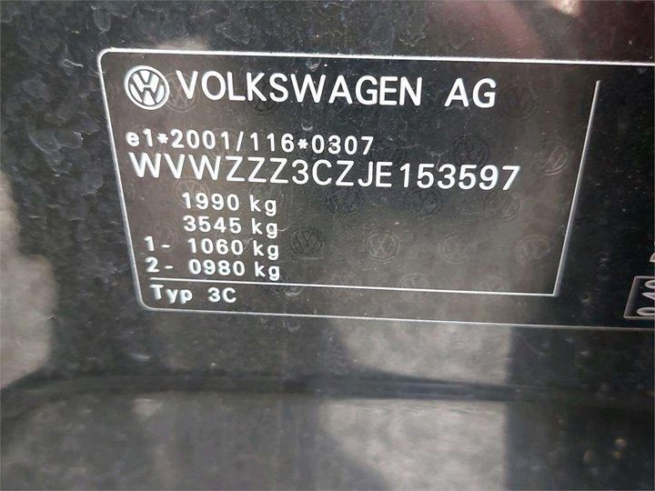 Photo 8 VIN: WVWZZZ3CZJE153597 - VOLKSWAGEN PASSAT 