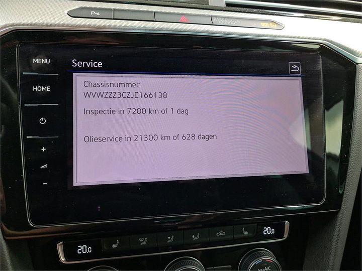 Photo 20 VIN: WVWZZZ3CZJE166138 - VOLKSWAGEN PASSAT 