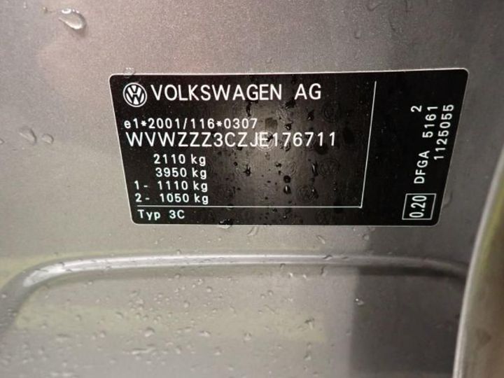 Photo 12 VIN: WVWZZZ3CZJE176711 - VOLKSWAGEN PASSAT 