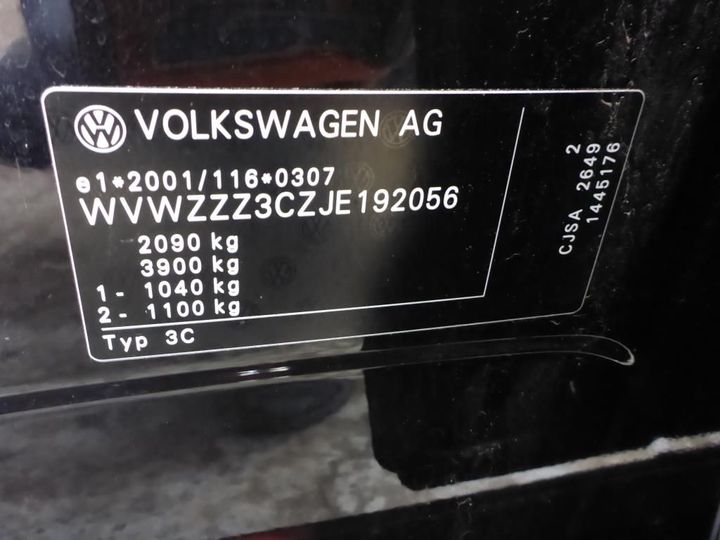 Photo 12 VIN: WVWZZZ3CZJE192056 - VOLKSWAGEN PASSAT 