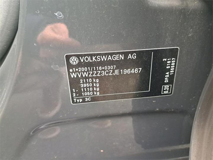 Photo 8 VIN: WVWZZZ3CZJE196467 - VOLKSWAGEN PASSAT 