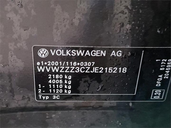 Photo 6 VIN: WVWZZZ3CZJE215218 - VOLKSWAGEN PASSAT 