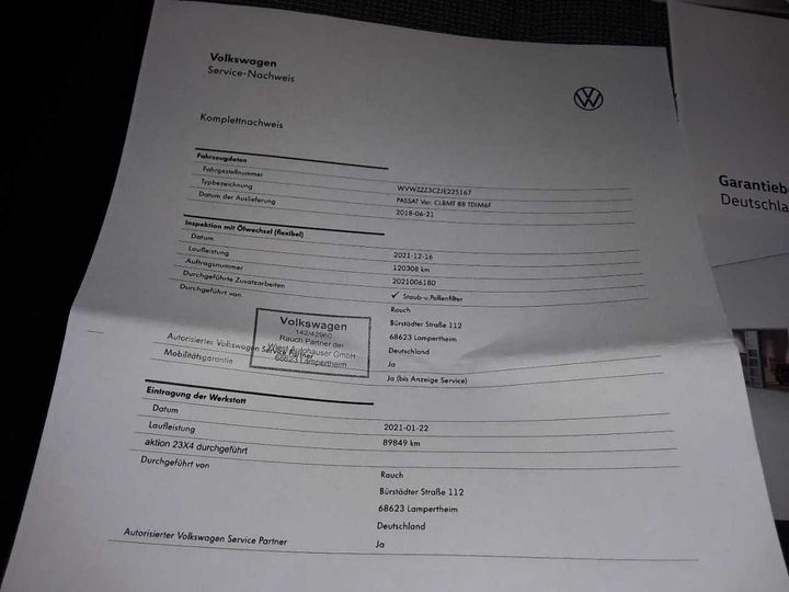 Photo 29 VIN: WVWZZZ3CZJE225167 - VOLKSWAGEN PASSAT 