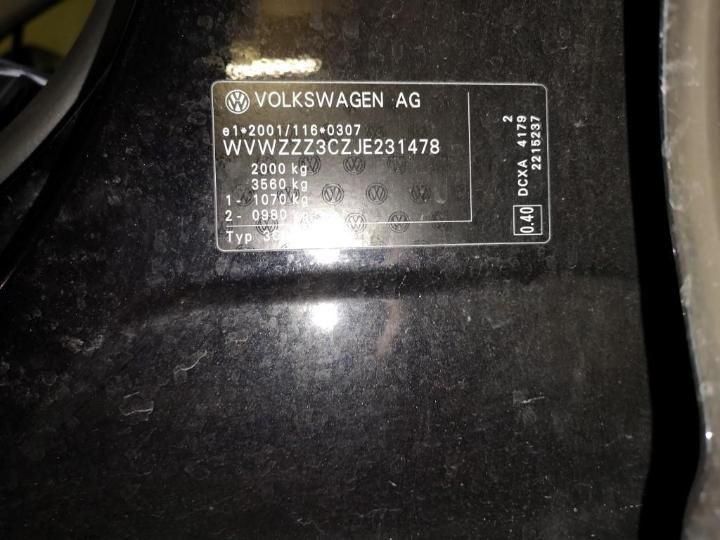 Photo 10 VIN: WVWZZZ3CZJE231478 - VOLKSWAGEN PASSAT 