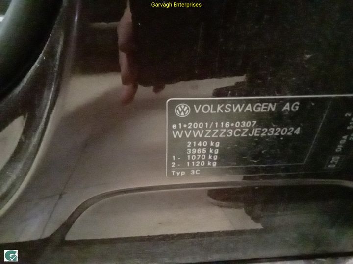 Photo 10 VIN: WVWZZZ3CZJE232024 - VOLKSWAGEN PASSAT 