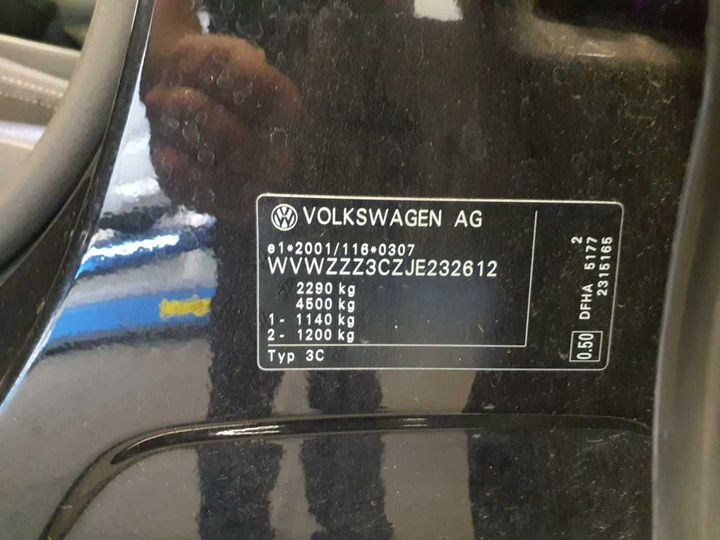 Photo 13 VIN: WVWZZZ3CZJE232612 - VOLKSWAGEN PASSAT 