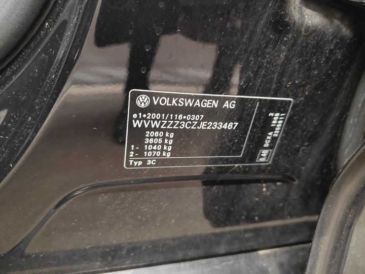 Photo 17 VIN: WVWZZZ3CZJE233467 - VOLKSWAGEN PASSAT 