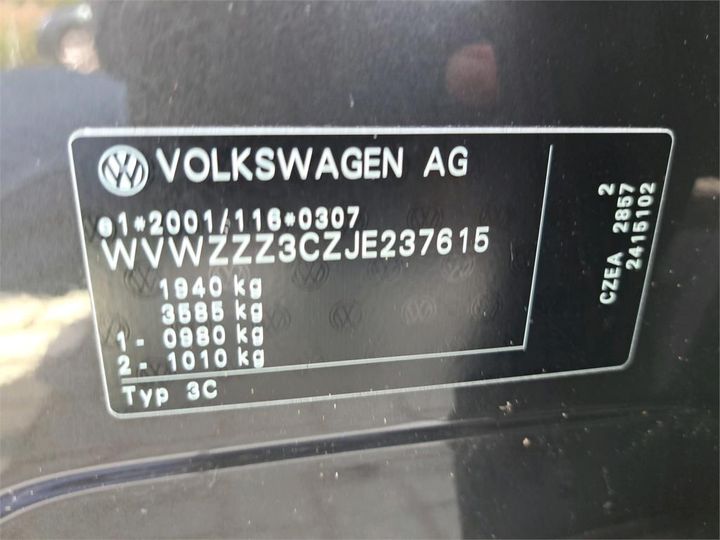 Photo 4 VIN: WVWZZZ3CZJE237615 - VOLKSWAGEN PASSAT 