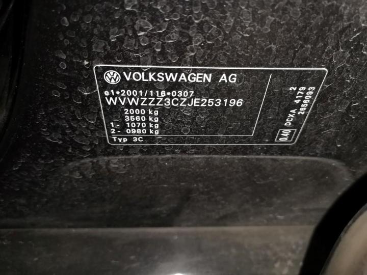 Photo 9 VIN: WVWZZZ3CZJE253196 - VOLKSWAGEN PASSAT 