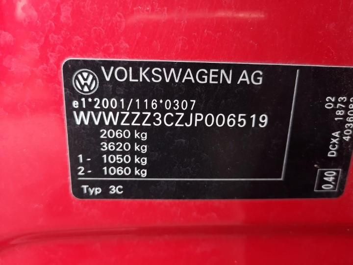 Photo 32 VIN: WVWZZZ3CZJP006519 - VOLKSWAGEN PASSAT 