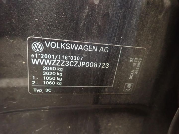 Photo 12 VIN: WVWZZZ3CZJP008723 - VOLKSWAGEN PASSAT 