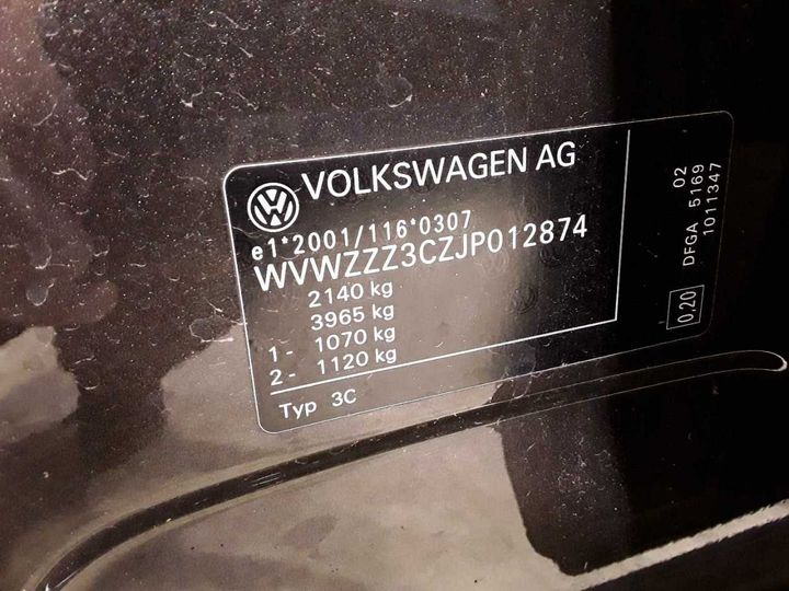 Photo 12 VIN: WVWZZZ3CZJP012874 - VOLKSWAGEN PASSAT 