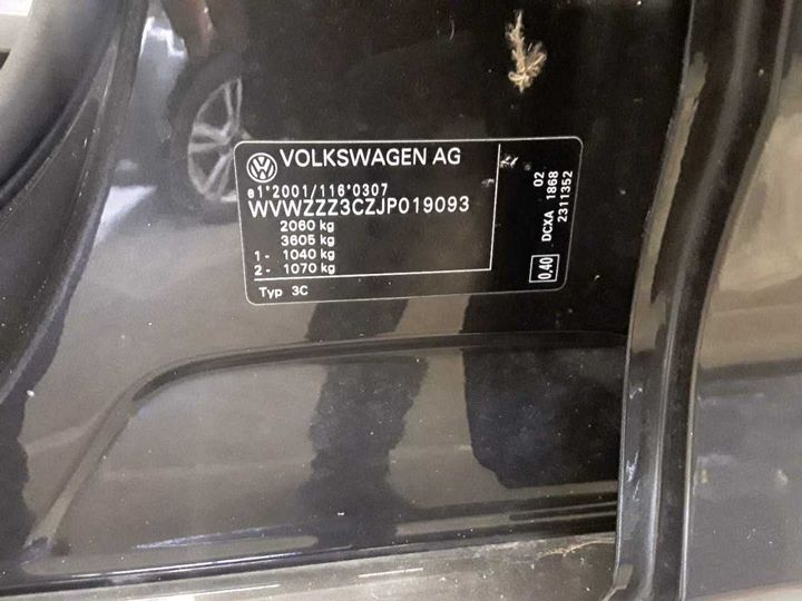 Photo 13 VIN: WVWZZZ3CZJP019093 - VOLKSWAGEN PASSAT 