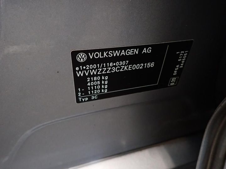 Photo 11 VIN: WVWZZZ3CZKE002156 - VOLKSWAGEN PASSAT 