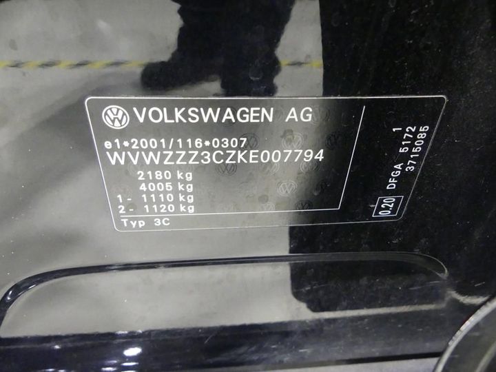 Photo 8 VIN: WVWZZZ3CZKE007794 - VOLKSWAGEN PASSAT 