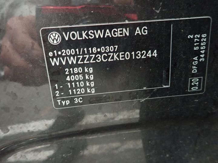 Photo 11 VIN: WVWZZZ3CZKE013244 - VOLKSWAGEN PASSAT 