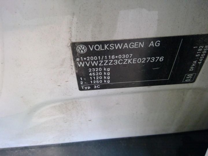 Photo 11 VIN: WVWZZZ3CZKE027376 - VOLKSWAGEN PASSAT 