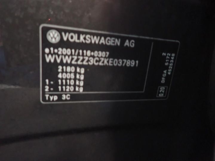 Photo 14 VIN: WVWZZZ3CZKE037891 - VOLKSWAGEN PASSAT 