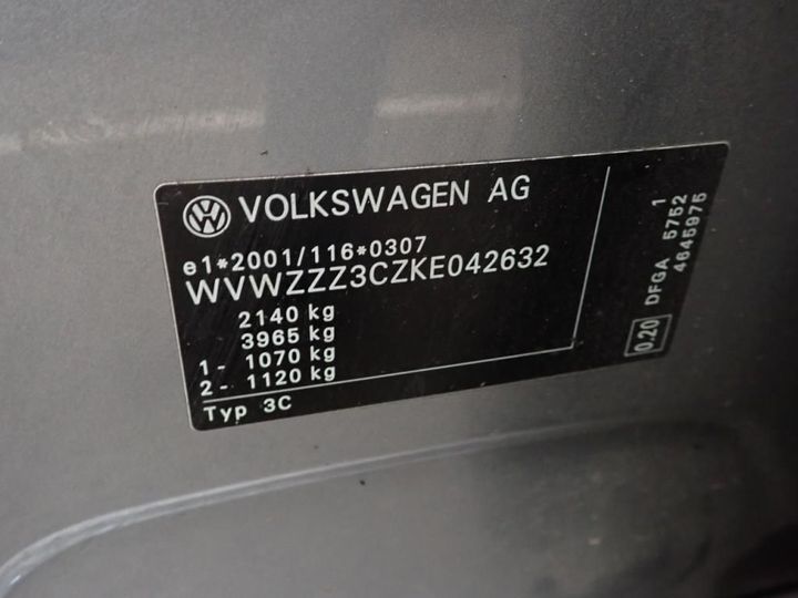 Photo 18 VIN: WVWZZZ3CZKE042632 - VOLKSWAGEN PASSAT 