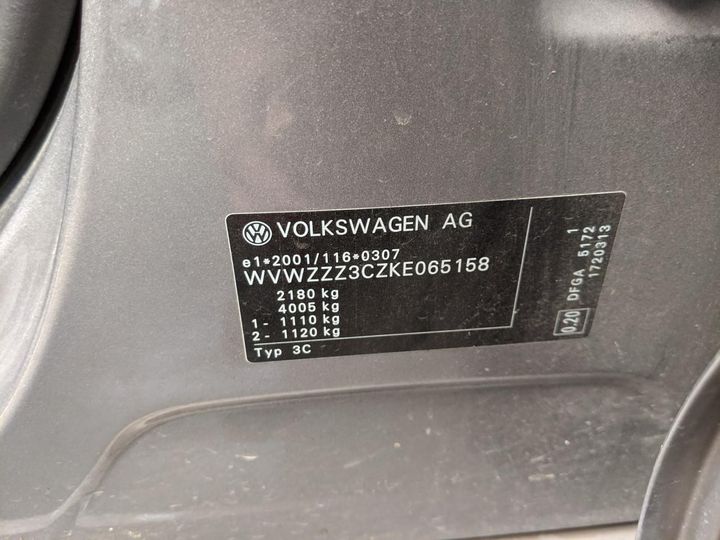 Photo 14 VIN: WVWZZZ3CZKE065158 - VOLKSWAGEN PASSAT 