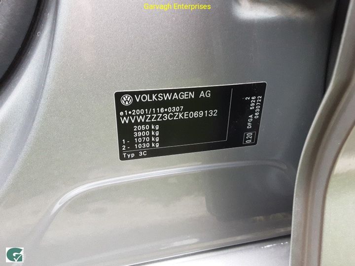 Photo 5 VIN: WVWZZZ3CZKE069132 - VOLKSWAGEN PASSAT 