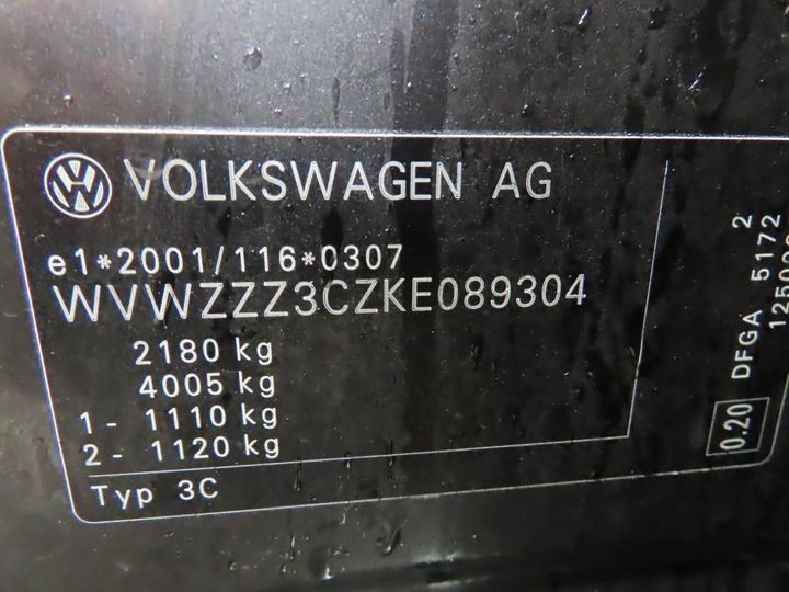 Photo 13 VIN: WVWZZZ3CZKE089304 - VOLKSWAGEN PASSAT 