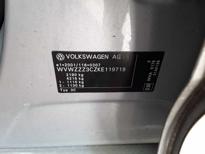 Photo 11 VIN: WVWZZZ3CZKE119719 - VOLKSWAGEN PASSAT 