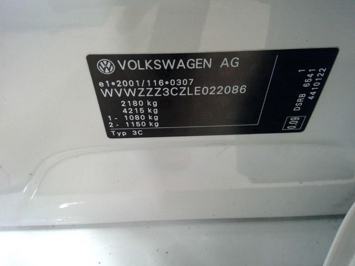 Photo 11 VIN: WVWZZZ3CZLE022086 - VOLKSWAGEN PASSAT 