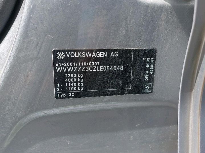 Photo 17 VIN: WVWZZZ3CZLE054648 - VOLKSWAGEN PASSAT SW 