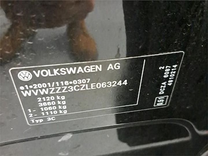 Photo 11 VIN: WVWZZZ3CZLE063244 - VOLKSWAGEN PASSAT VARIANT DIESEL - 2019 