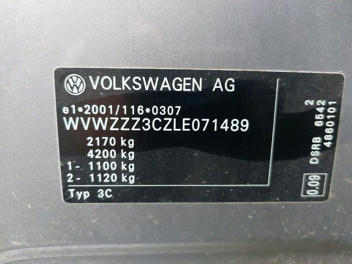 Photo 14 VIN: WVWZZZ3CZLE071489 - VOLKSWAGEN PASSAT 