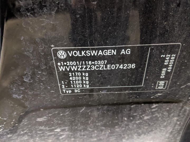 Photo 14 VIN: WVWZZZ3CZLE074236 - VOLKSWAGEN PASSAT 