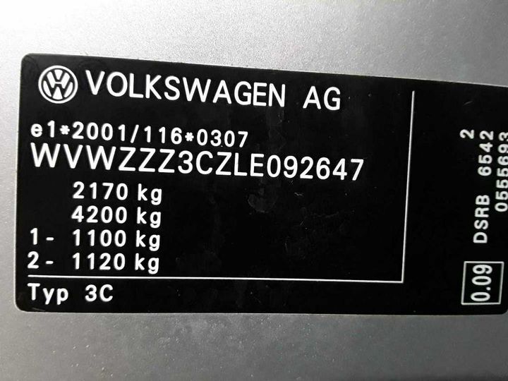 Photo 11 VIN: WVWZZZ3CZLE092647 - VOLKSWAGEN PASSAT VARIANT 2.0 