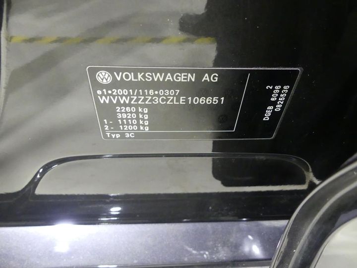 Photo 7 VIN: WVWZZZ3CZLE106651 - VOLKSWAGEN PASSAT 