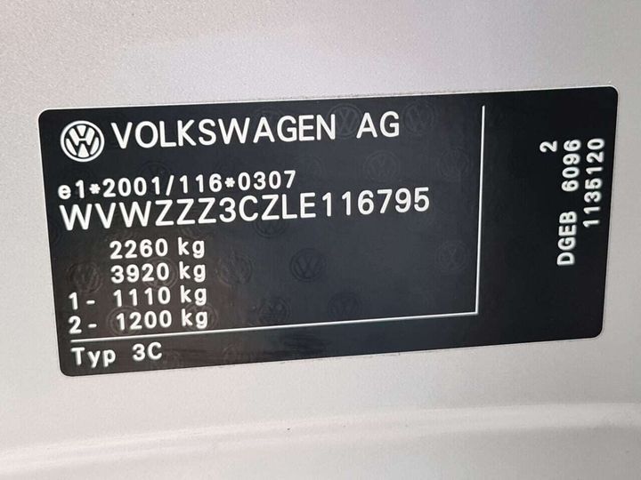 Photo 18 VIN: WVWZZZ3CZLE116795 - VOLKSWAGEN PASSAT 