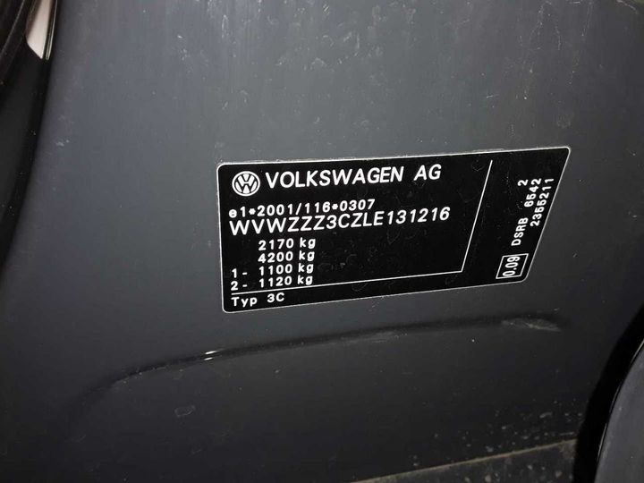 Photo 12 VIN: WVWZZZ3CZLE131216 - VOLKSWAGEN PASSAT 