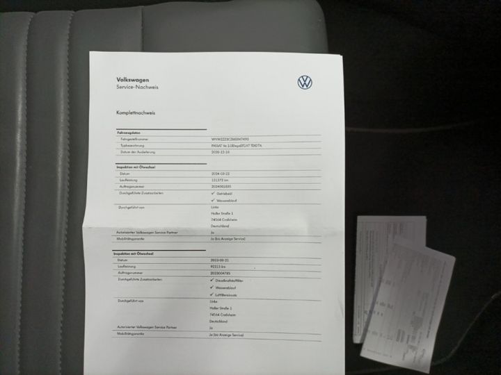 Photo 11 VIN: WVWZZZ3CZME047490 - VW PASSAT VARIANT 