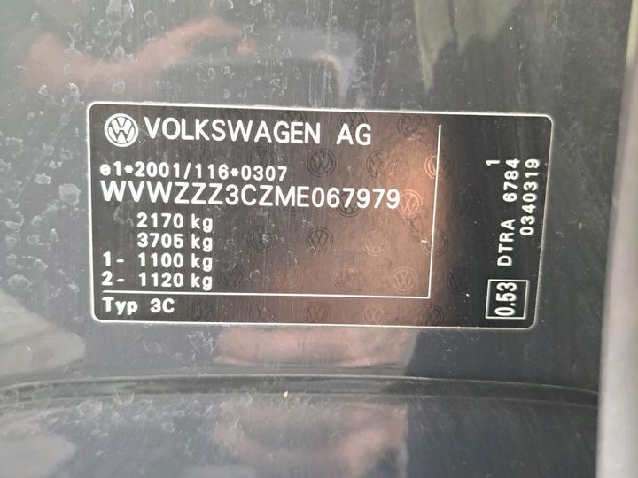 Photo 26 VIN: WVWZZZ3CZME067979 - VOLKSWAGEN PASSAT 